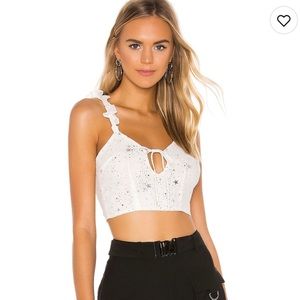 Superdown - Yara Tie Back Top - sz Small